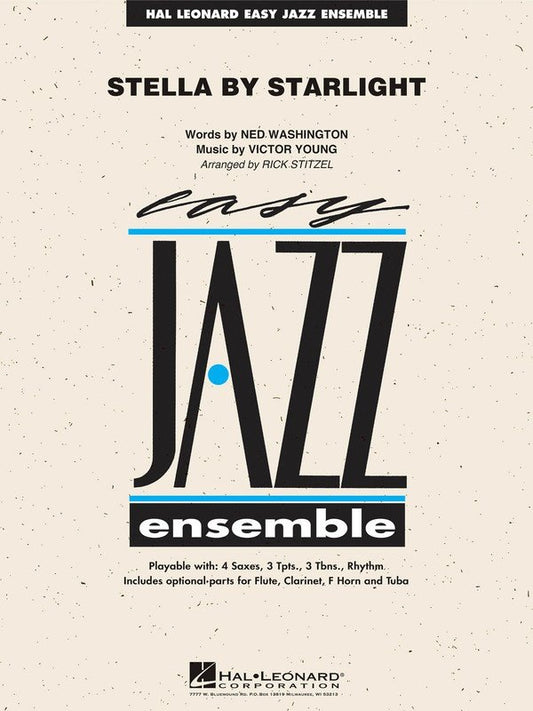 Stella by Starlight — Jazz Ensemble Grade 2 Score & Parts (Hal Leonard Easy Jazz Ensemble Series)