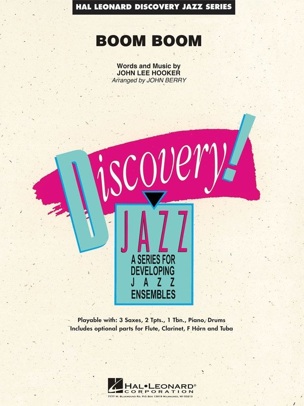 Boom Boom — Jazz Ensemble Grade 1.5 Score & Parts (Hal Leonard Discovery Jazz)