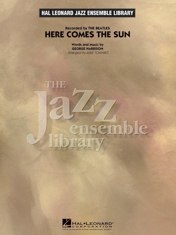 Here Comes the Sun — Jazz Ensemble Grade 4 Score & Parts (Hal Leonard Jazz Ensemble Library)