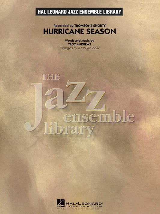 Hurricane Season — Jazz Ensemble Grade 4 Score & Parts (Hal Leonard Jazz Ensemble Library)