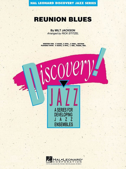 Reunion Blues — Jazz Ensemble Grade 1.5 Score & Parts (Hal Leonard Discovery Jazz)