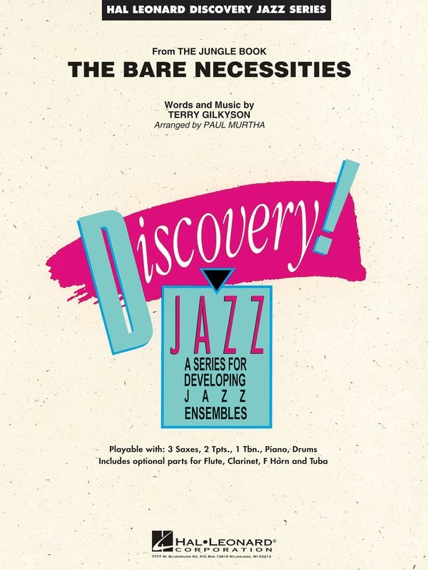 Bare Necessities Je1.5 Sc/Pts (Hal Leonard)