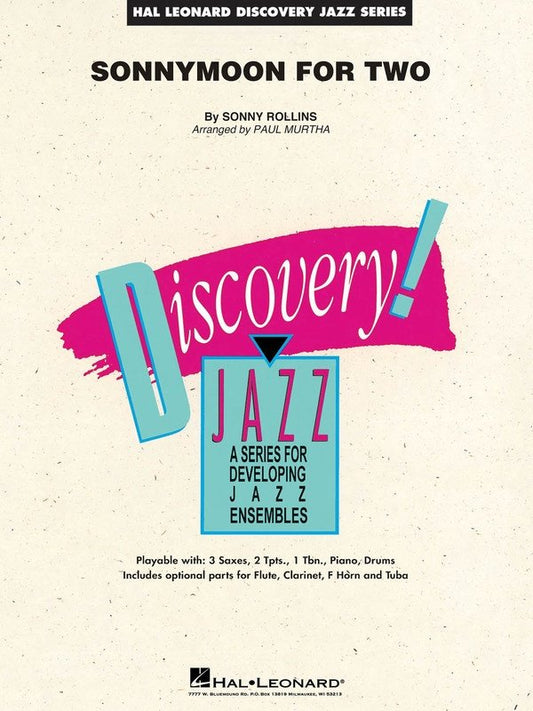 Sonnymoon for Two — Jazz Ensemble Grade 1.5 Score & Parts (Hal Leonard Discovery Jazz)