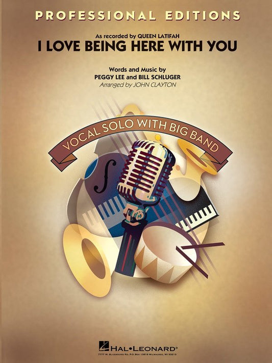 I Love Being Here with You (Key of D Flat) — Vocal/Jazz Ensemble Grade 5 Score & Parts (Hal Leonard)