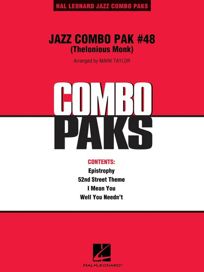 Jazz Combo Pak #48 Thelonious Monk Score/Parts