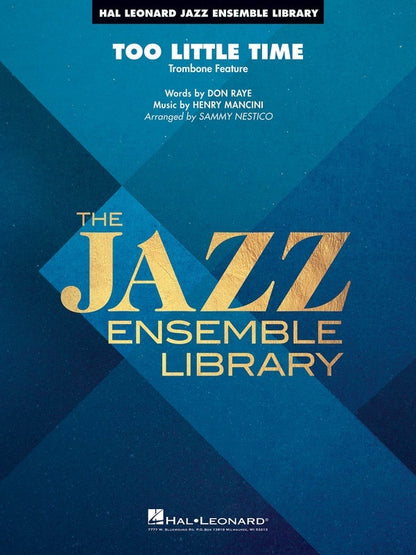 Too Little Time Solo Trombone Feature Je4 Score/Parts