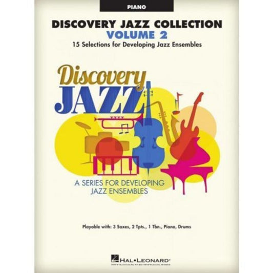 Discovery Jazz Collection Vol 2 for Piano - 15 Arrangements, 56 Pages, Hal Leonard