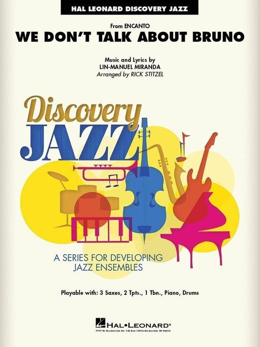 We Don't Talk About Bruno (from Encanto) JE1.5 SC/PTS - Hal Leonard Discovery Jazz