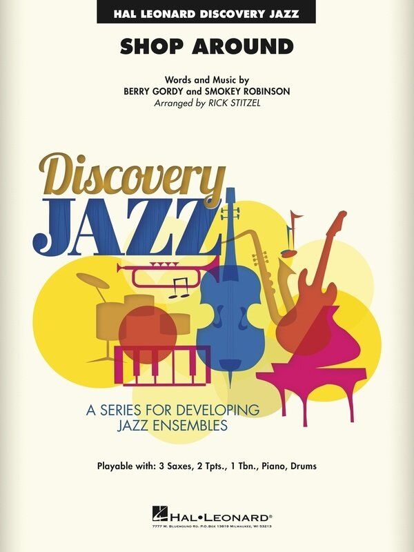 Shop Around - Discovery Jazz Series for Beginning Bands by Hal Leonard