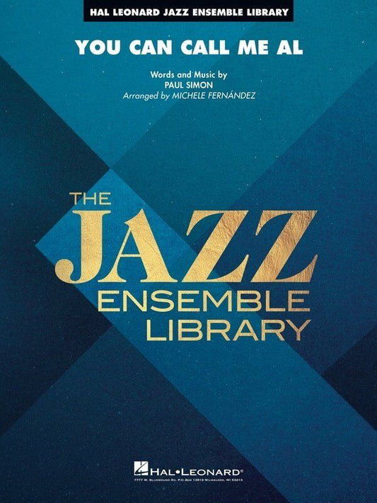 You Can Call Me Al JE4 SC/PTS Jazz Ensemble Arrangement