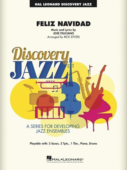 Feliz Navidad for Jazz Ensemble JE1.5 SC/PTS