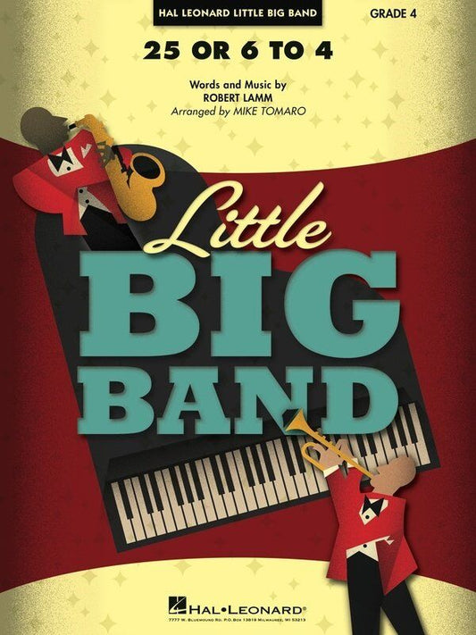 25 or 6 to 4 for Jazz Combo LBBJE4 SC/PTS by Hal Leonard