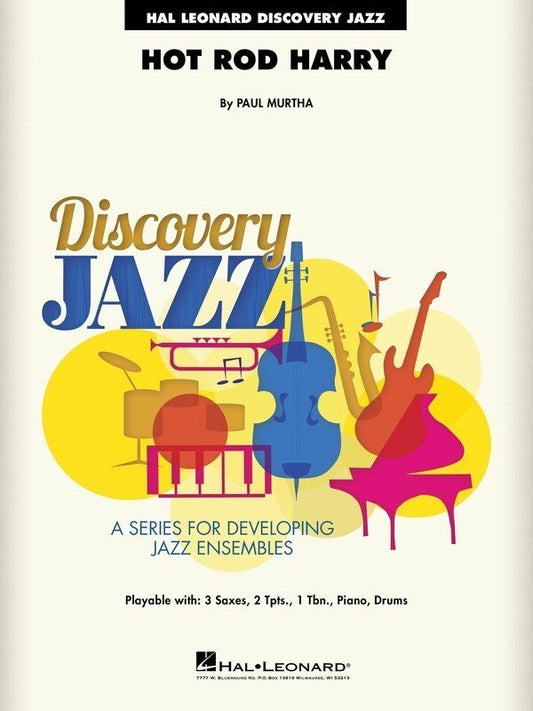 Hot Rod Harry for Jazz Ensemble JE1.5 SC/PTS by Hal Leonard
