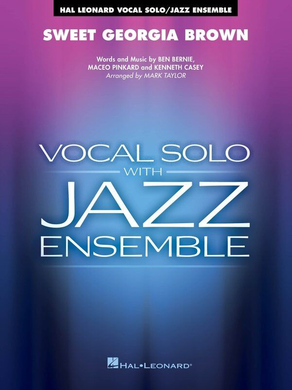 Sweet Georgia Brown Vocal Solo/Jazz Ensemble Voje3-4 SC/PTS