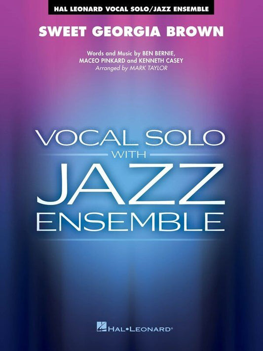 Sweet Georgia Brown Vocal Solo/Jazz Ensemble Voje3-4 SC/PTS