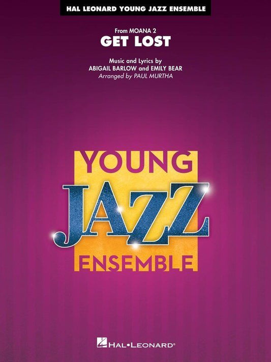 Get Lost (from Moana 2) Jazz Ensemble Arrangement JE3 SC/PTS
