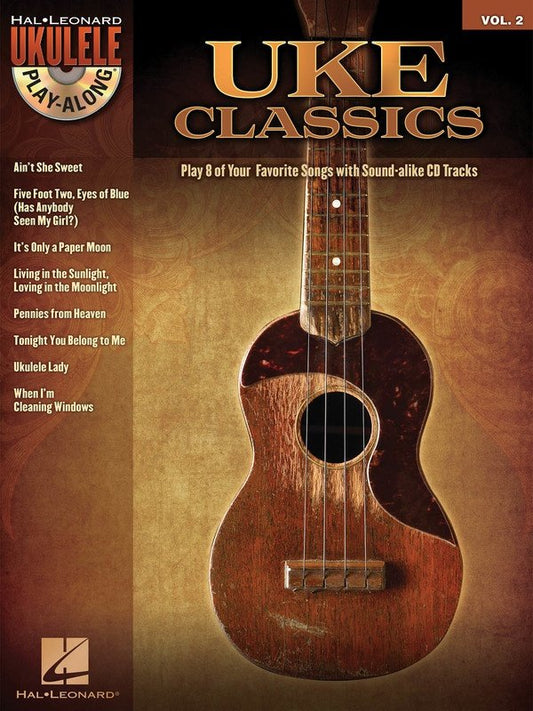 Uke Classics — Ukulele Play-Along Vol. 2 Book/CD (Hal Leonard)