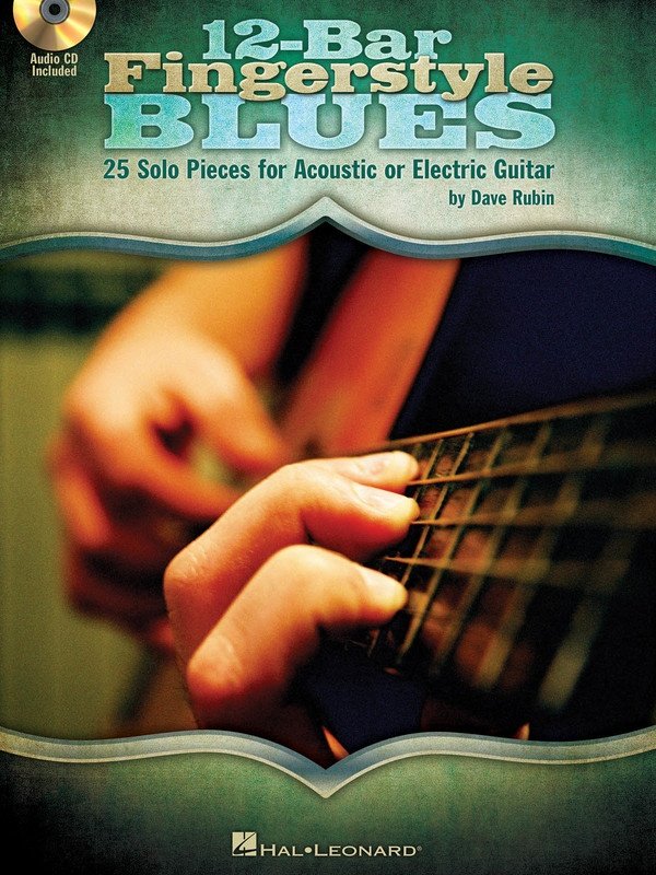 12-Bar Fingerstyle Blues — Guitar TAB Book/Online Audio (Hal Leonard)