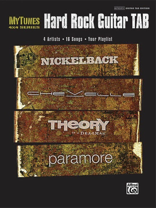Mytunes Hard Rock Guitar TAB (Softcover Book)