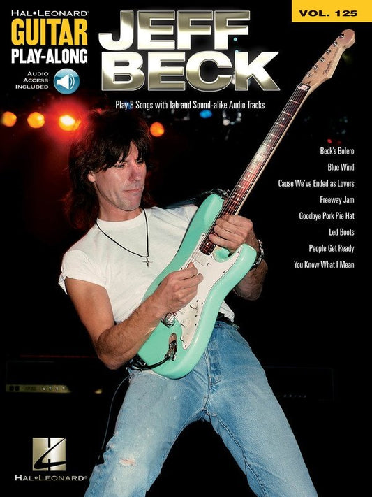 Jeff Beck — Guitar Play-Along Vol. 125 Book/Online Audio (Hal Leonard)