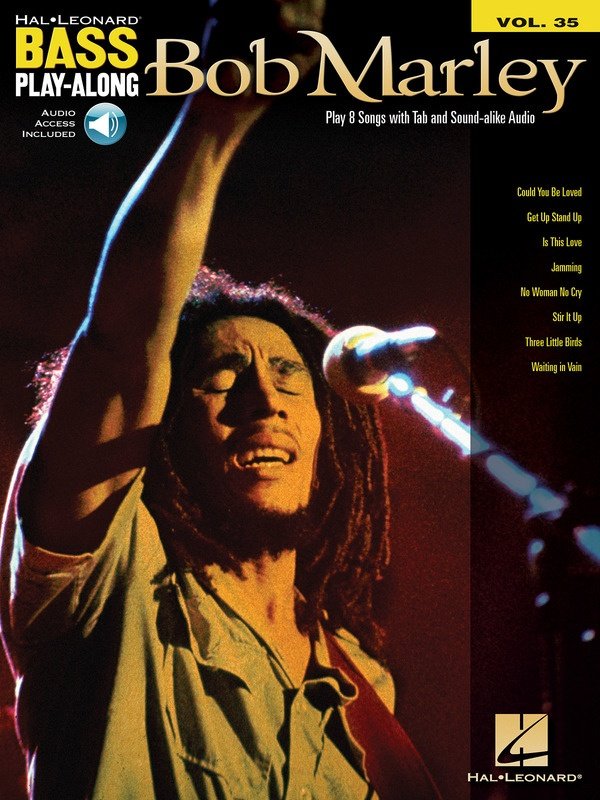Bob Marley — Bass Play-Along Vol. 35 Book/Online Audio (Hal Leonard)