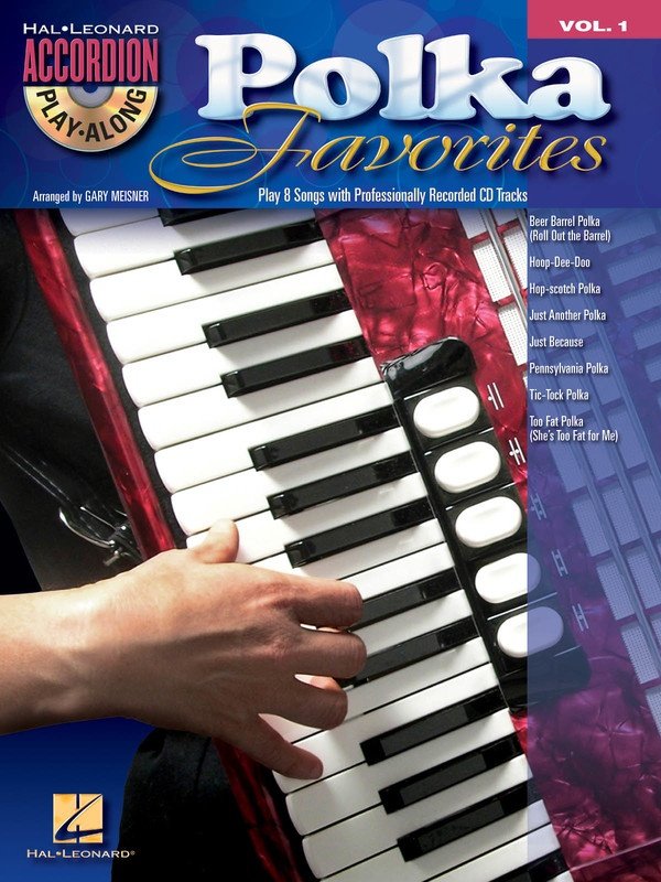 Polka Favorites — Accordion Play-Along Vol. 1 Book/CD (Hal Leonard)