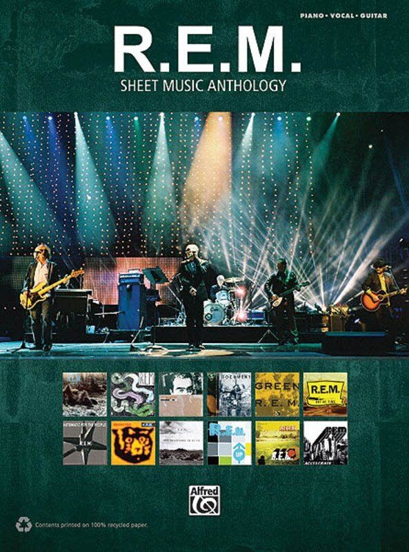 R.E.M. Sheet Music Anthology PVG - 132 Pages of Favorites