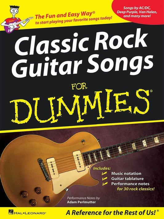 Classic Rock Guitar Songs for Dummies — Guitar TAB (Hal Leonard)