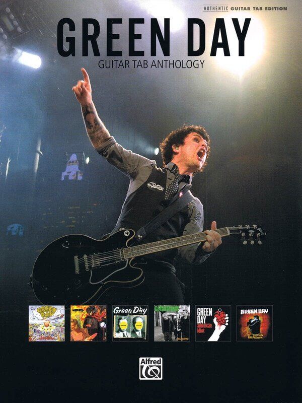 Green Day Guitar Tab Anthology RV - 22 Hits Collection for Guitar, 158 Pages, Alfred Music, Guitar Recorded Version