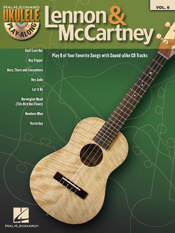 Lennon & McCartney — Ukulele Play-Along Vol. 6 Book/Online Audio (Hal Leonard)