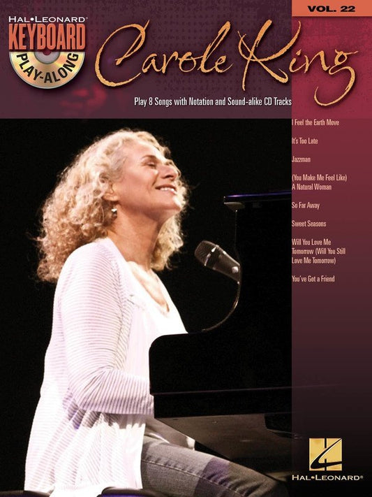 Carole King — Keyboard Play-Along Vol. 22 Book/CD (Hal Leonard)