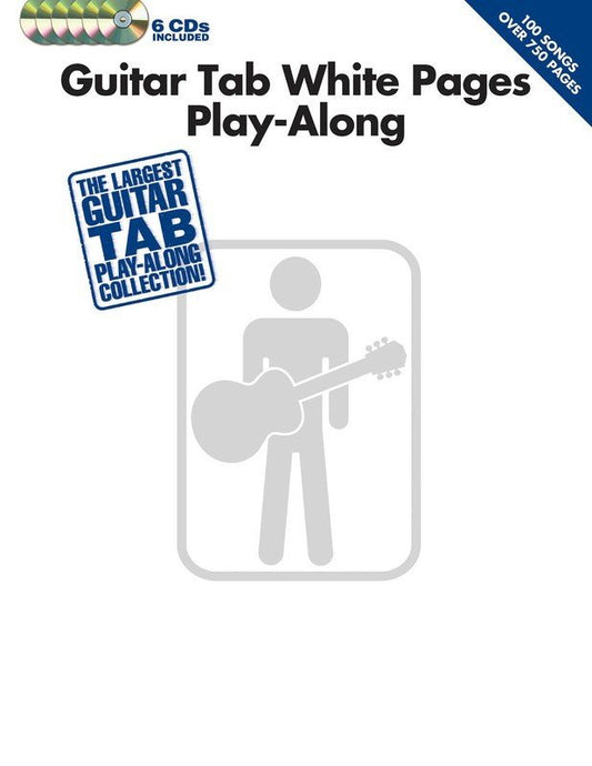 Guitar TAB White Pages Play-Along — Book with 6 CDs Guitar (Hal Leonard)