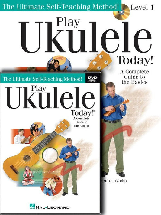 Play Ukulele Today Beginner Pack — Book/DVD/Online Audio (Hal Leonard)