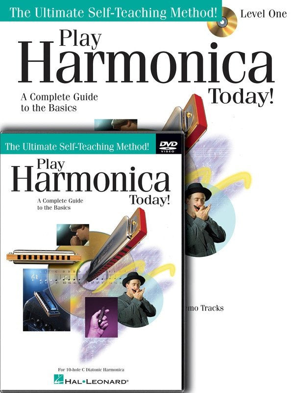 Play Harmonica Today Beginner Pack — Book/Online Audio/DVD (Hal Leonard)