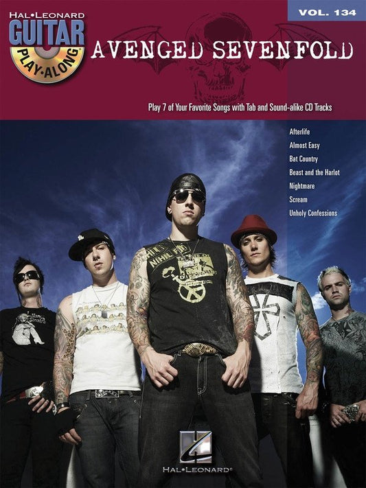 Avenged Sevenfold — Guitar Play-Along Vol. 134 Book/CD (Hal Leonard)