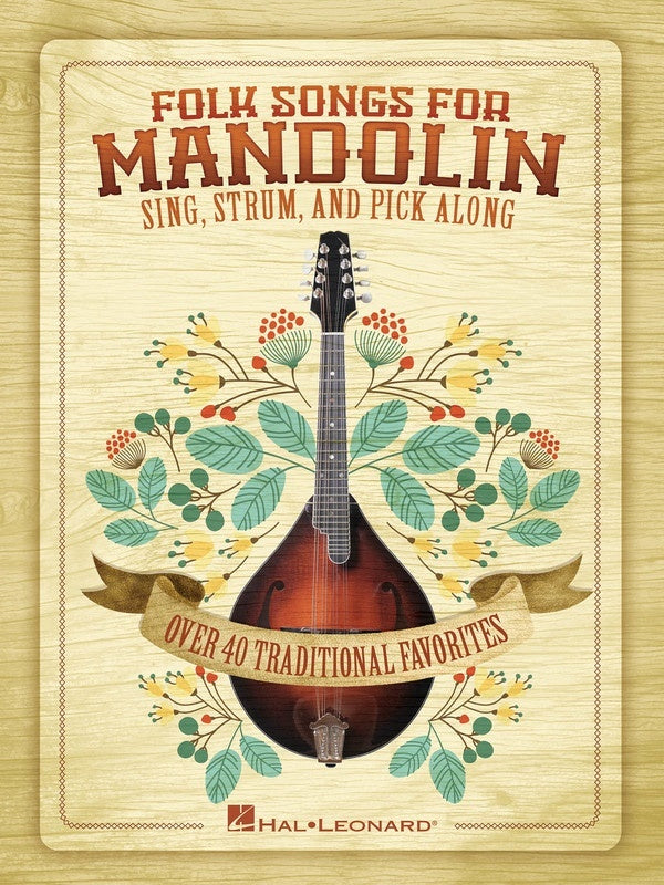 Folk Songs For Mandolin (Softcover Book)