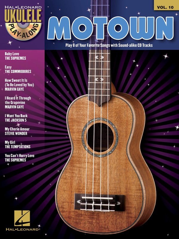 Motown — Ukulele Play-Along Vol. 10 Book/CD (Hal Leonard)