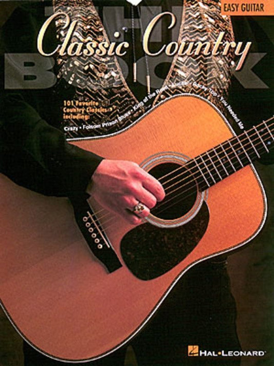 Classic Country: The Book — Easy Guitar (Hal Leonard)