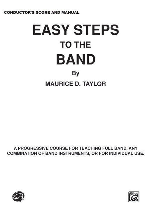 Easy Steps To The Band Conductor Score
