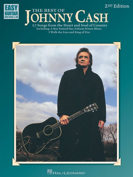 Best of Johnny Cash — Easy Guitar Notes & TAB, 2nd Edition (Hal Leonard)