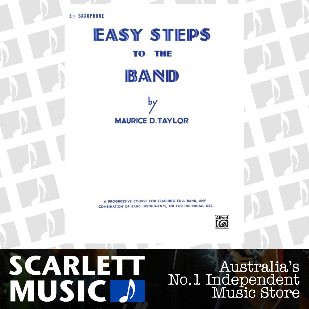Easy Steps To The Band E Flat Alto Sax — view 2