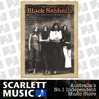 Essential Black Sabbath Easy Guitar TAB Guitar (Softcover Book) — view 2