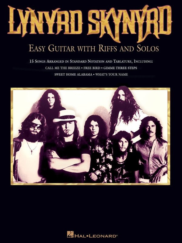 Lynyrd Skynyrd Easy Guitar — Riffs & Solos TAB (Hal Leonard)
