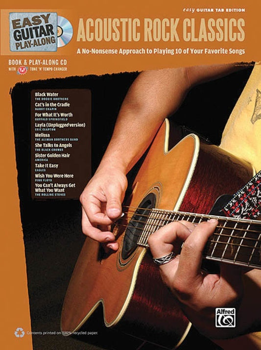 Easy Guitar Play Along Acoustic Classics Book/CD (Softcover Book/CD)