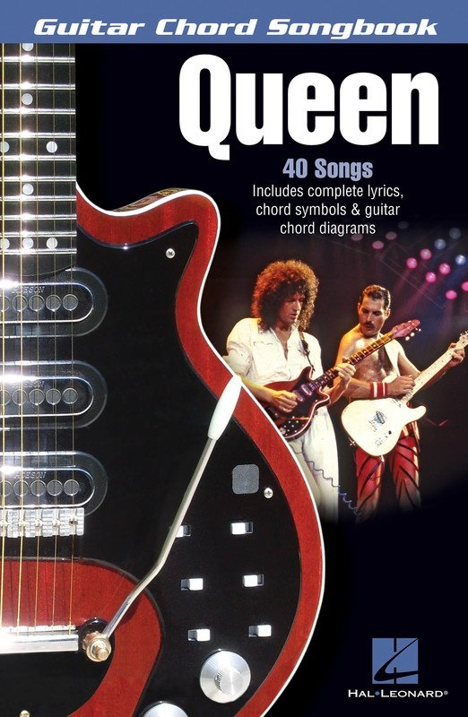 Queen — Guitar Chord Songbook, Melody Line, Lyrics & Chords (Hal Leonard)