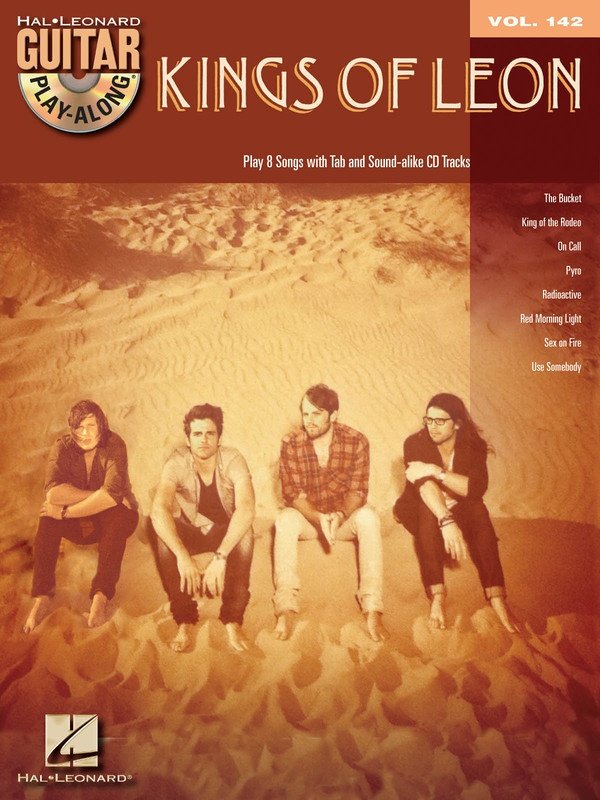 Kings of Leon — Guitar Play-Along Vol. 142, Guitar TAB Book/CD (Hal Leonard)