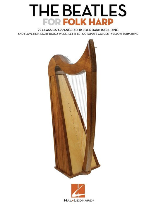 The Beatles for Folk Harp (Hal Leonard)