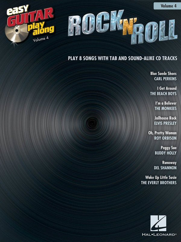 Rock 'n' Roll — Easy Guitar Play-Along Vol. 4, Book/CD (Hal Leonard)