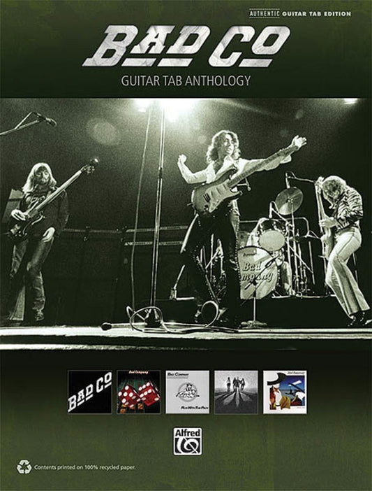 Bad Company Guitar TAB Anthology (Softcover Book)