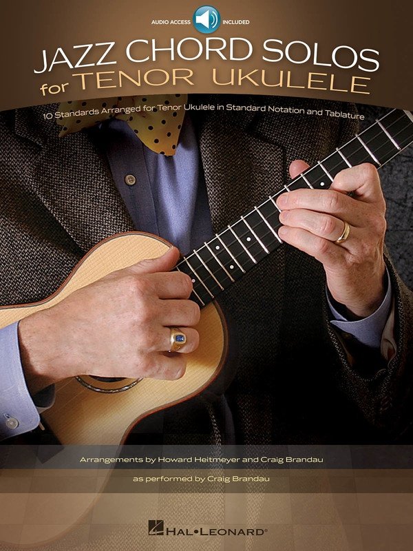 Jazz Chord Solos for Tenor Ukulele — Melody Line, Lyrics & Chords (Hal Leonard)
